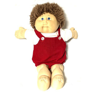 Vintage Cabbage Patch Kids Boy 1978 1982 Coleco 16” Brown Hair Reg. No PA-1044